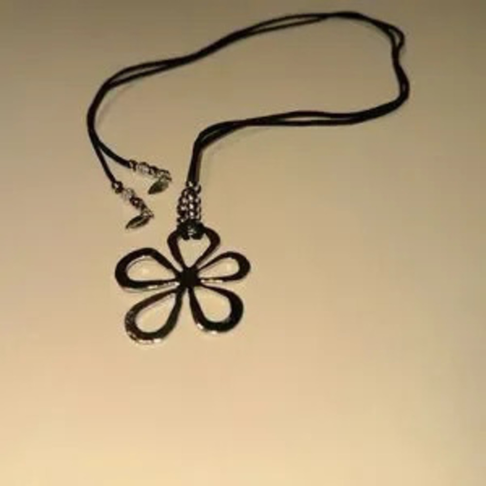 Boho flower necklace N850